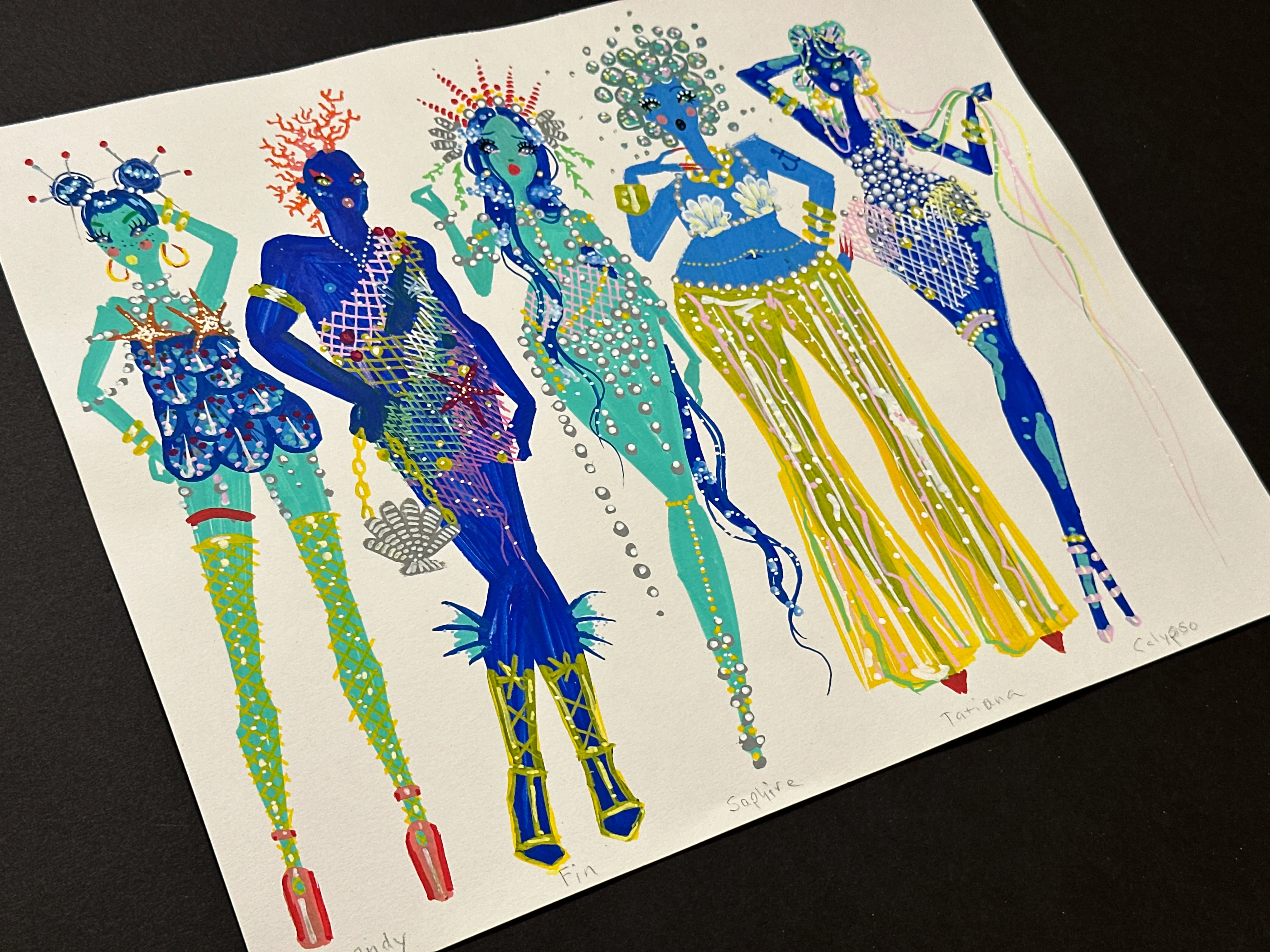 "Atlanteans" Original Illustration - Image 2