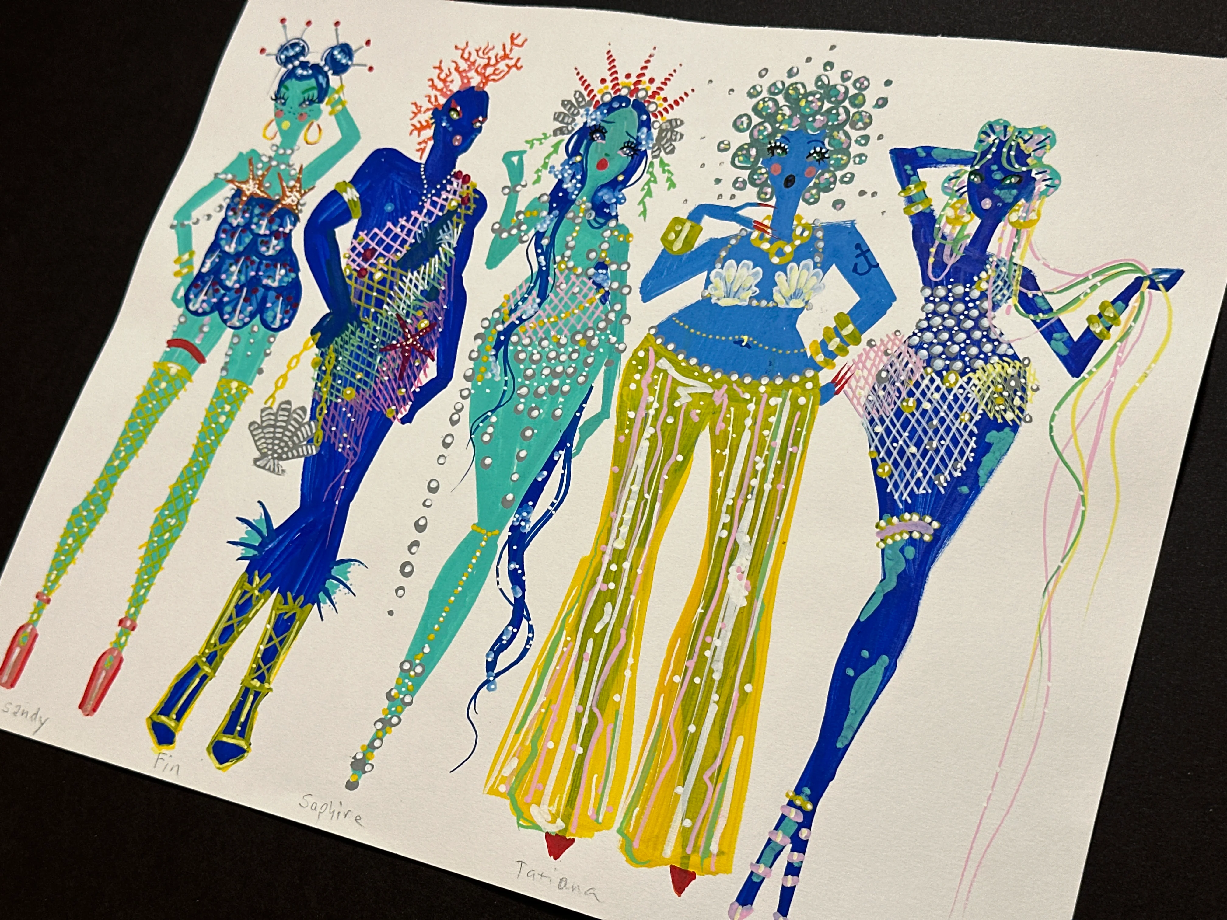 "Atlanteans" Original Illustration - Image 3