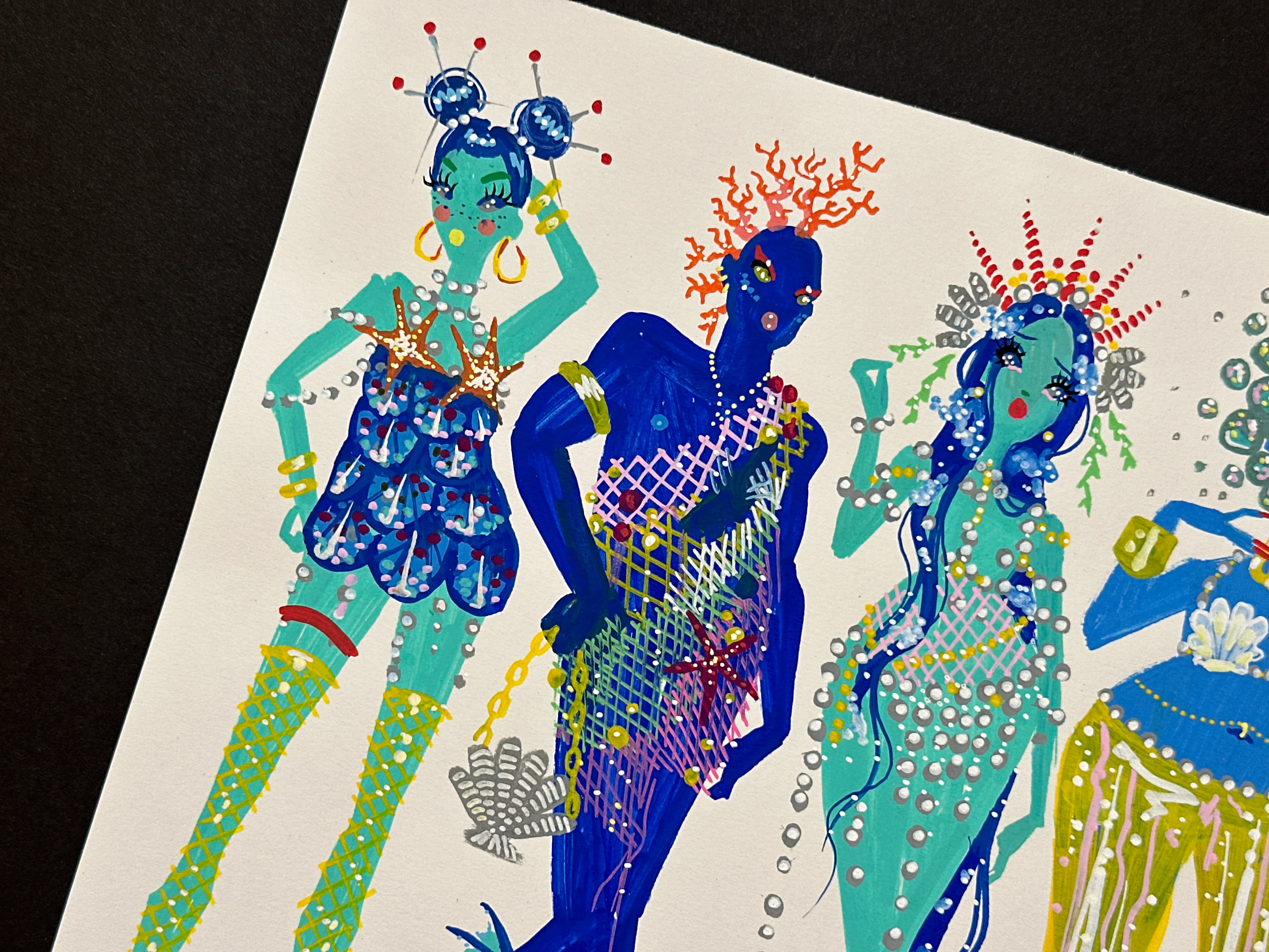 "Atlanteans" Original Illustration - Image 4