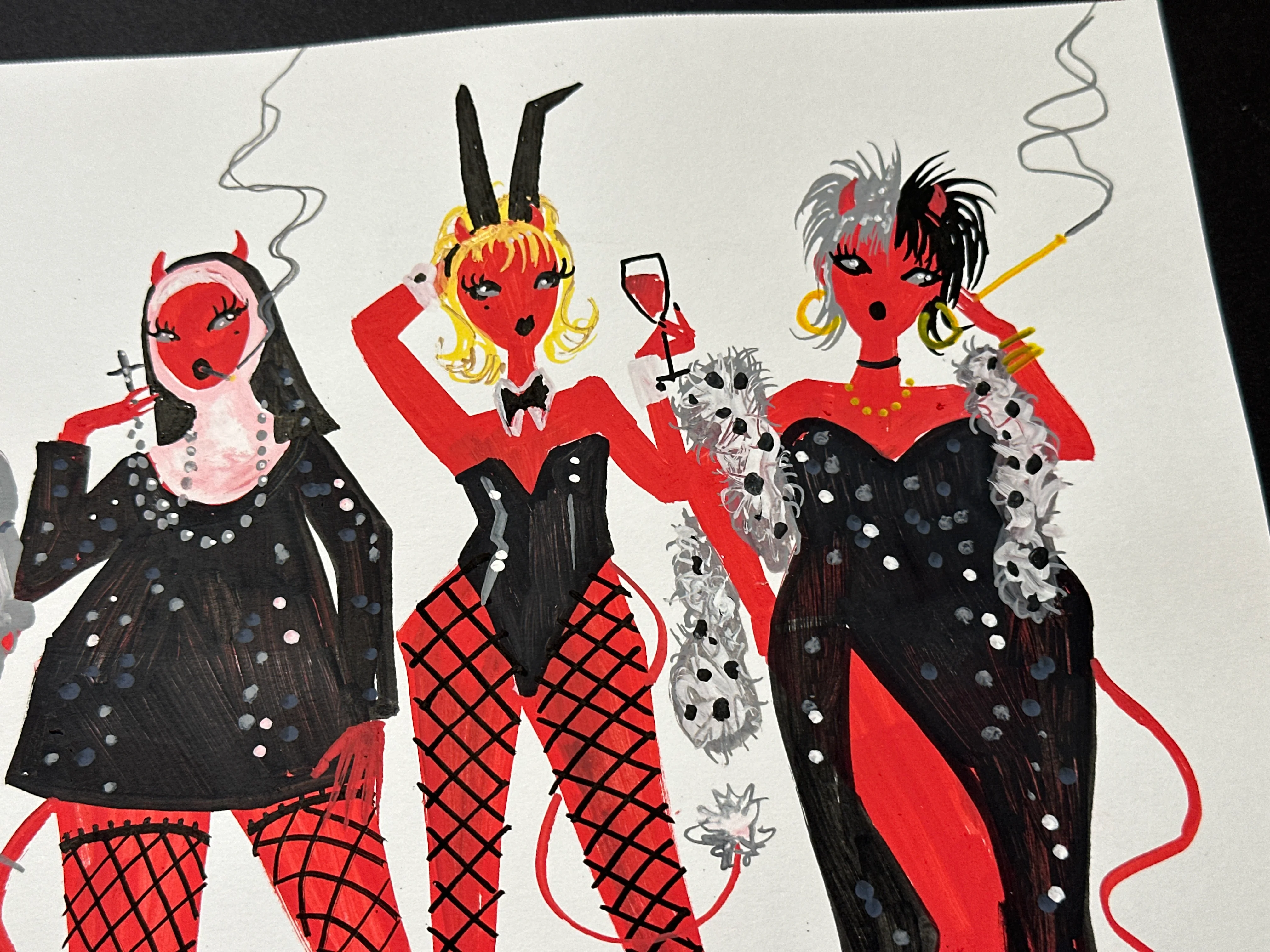 "Devilish" Original Illustration - Image 5