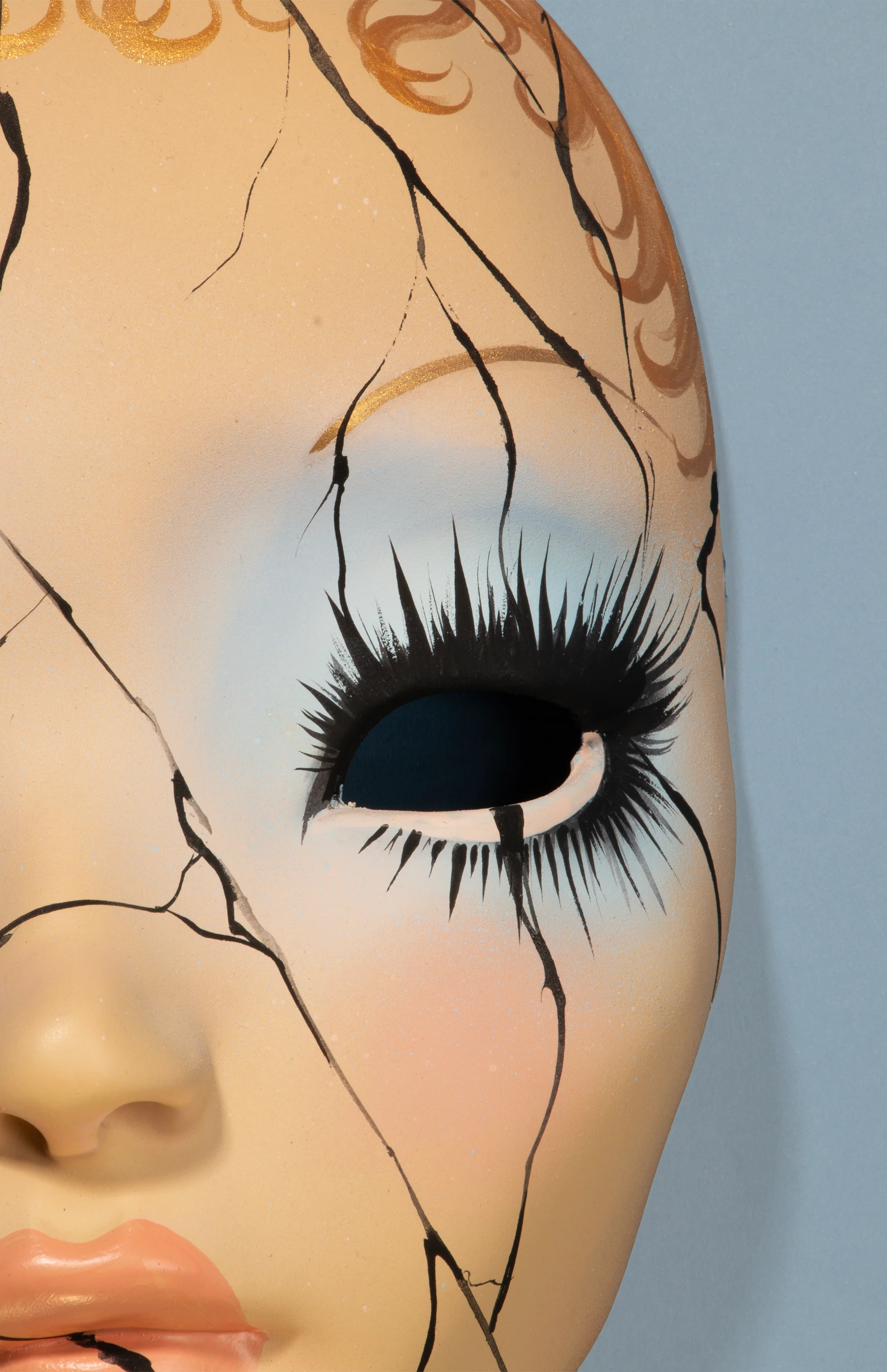 "Broken Doll" Art Mask - Image 4