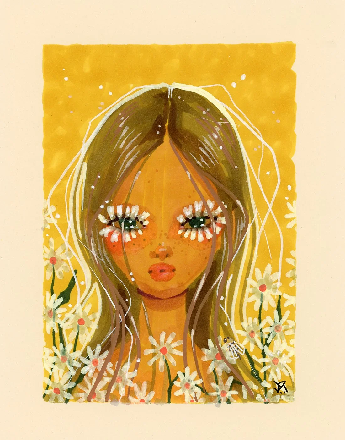 "Daisy" Original Illustration