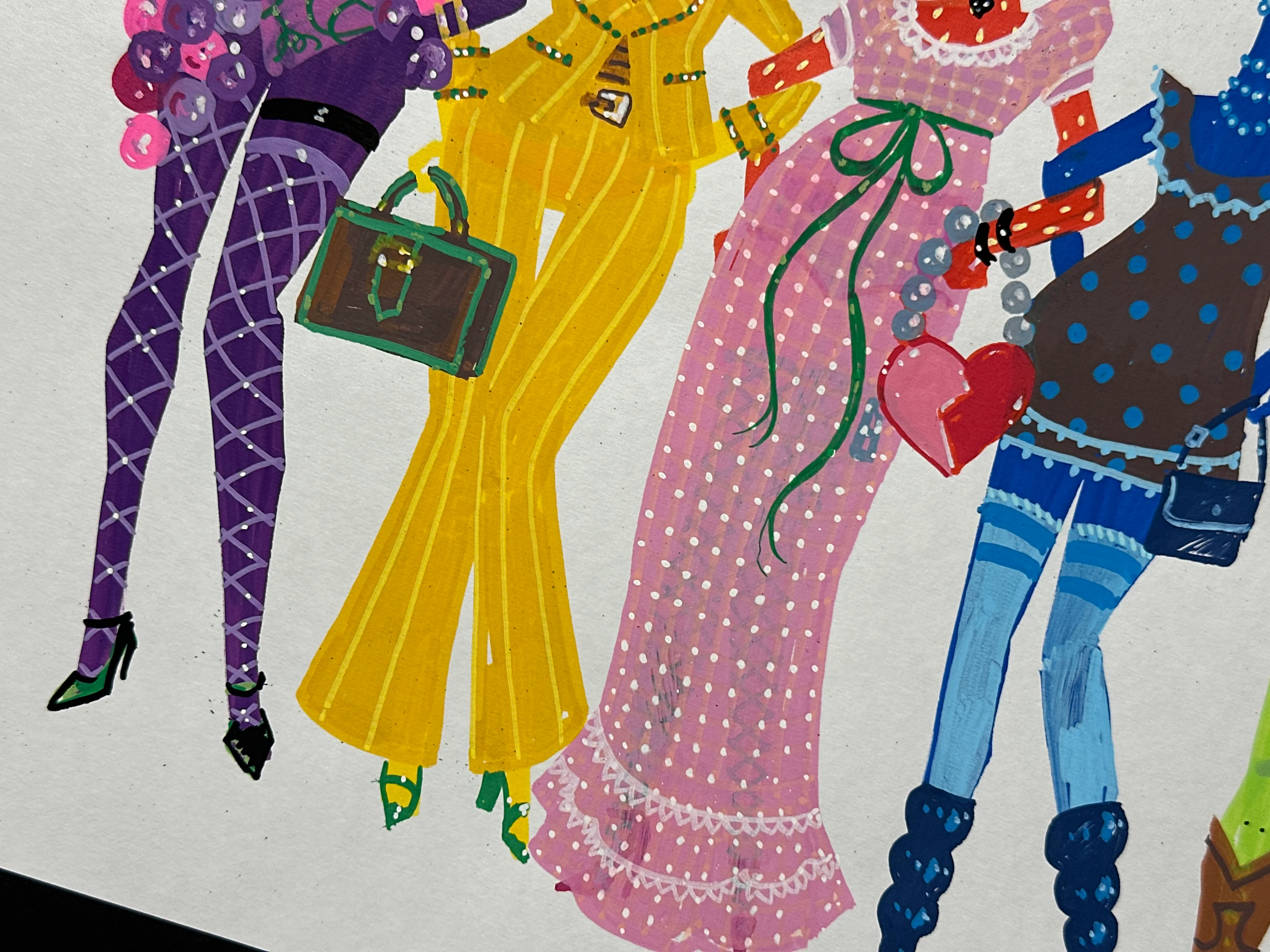 "Fruit Fashion" Original Illustration - Image 6