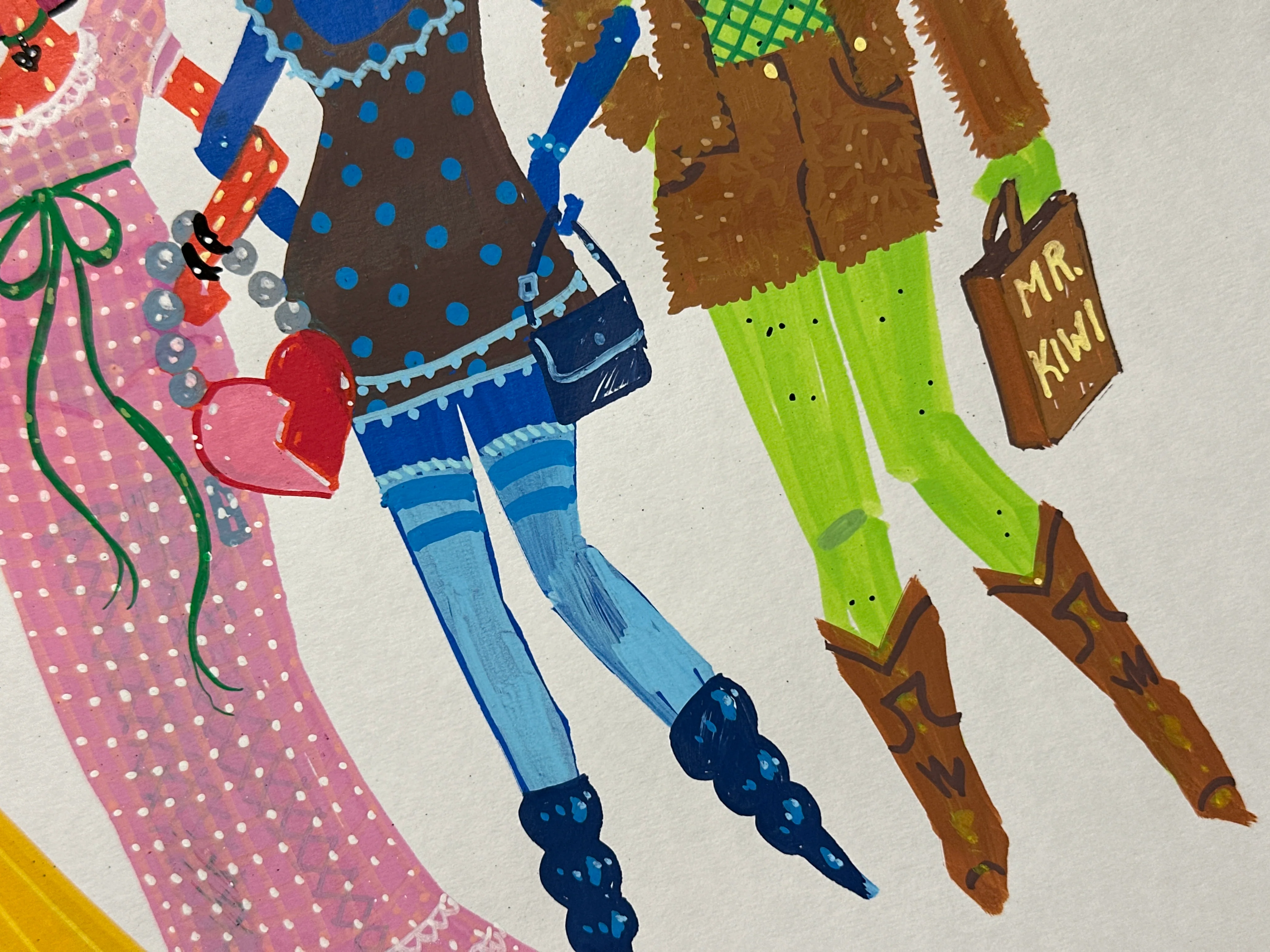 "Fruit Fashion" Original Illustration - Image 7