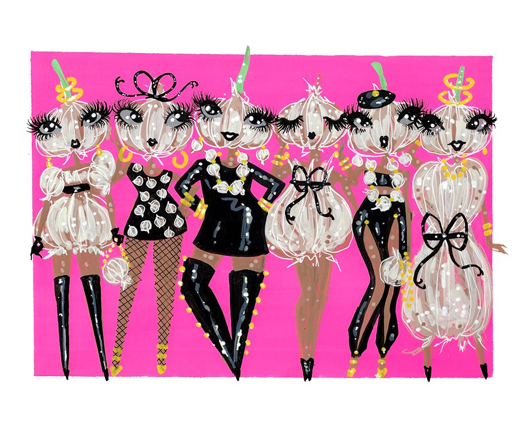 "Garlic Girls" Art Print