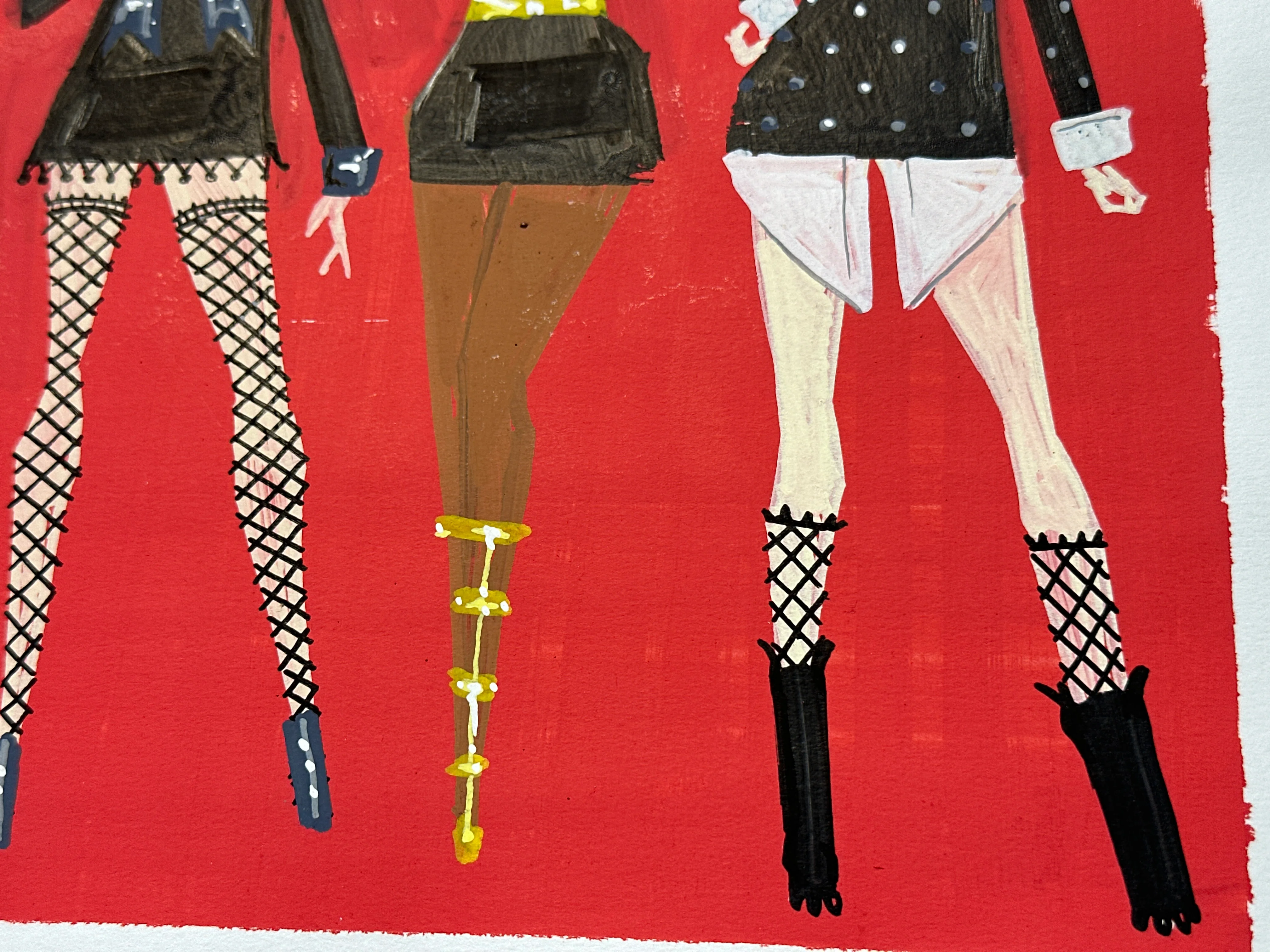 "Little Black Dress" Original Illustration - Image 6