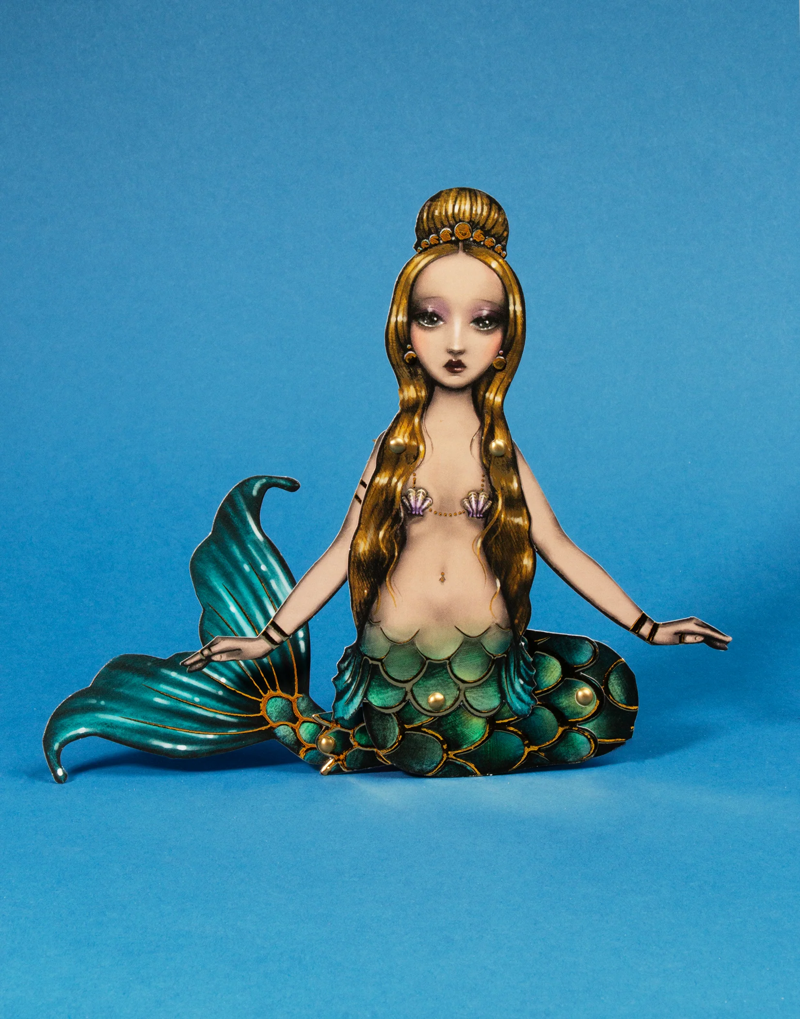 "The Mermaid Sisters" Paper Doll Kit - Image 3