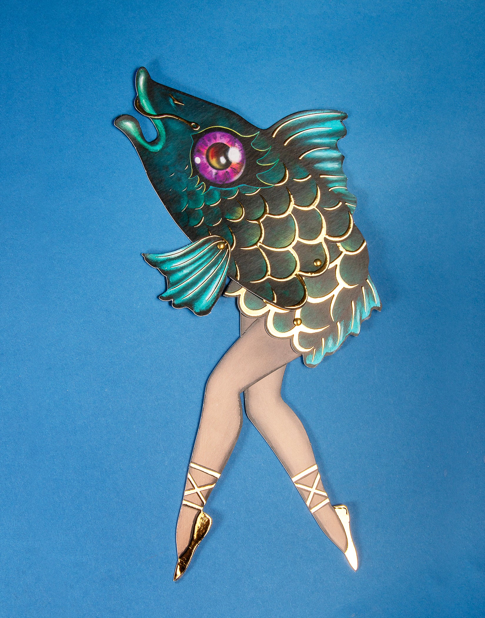 "The Mermaid Sisters" Paper Doll Kit - Image 7