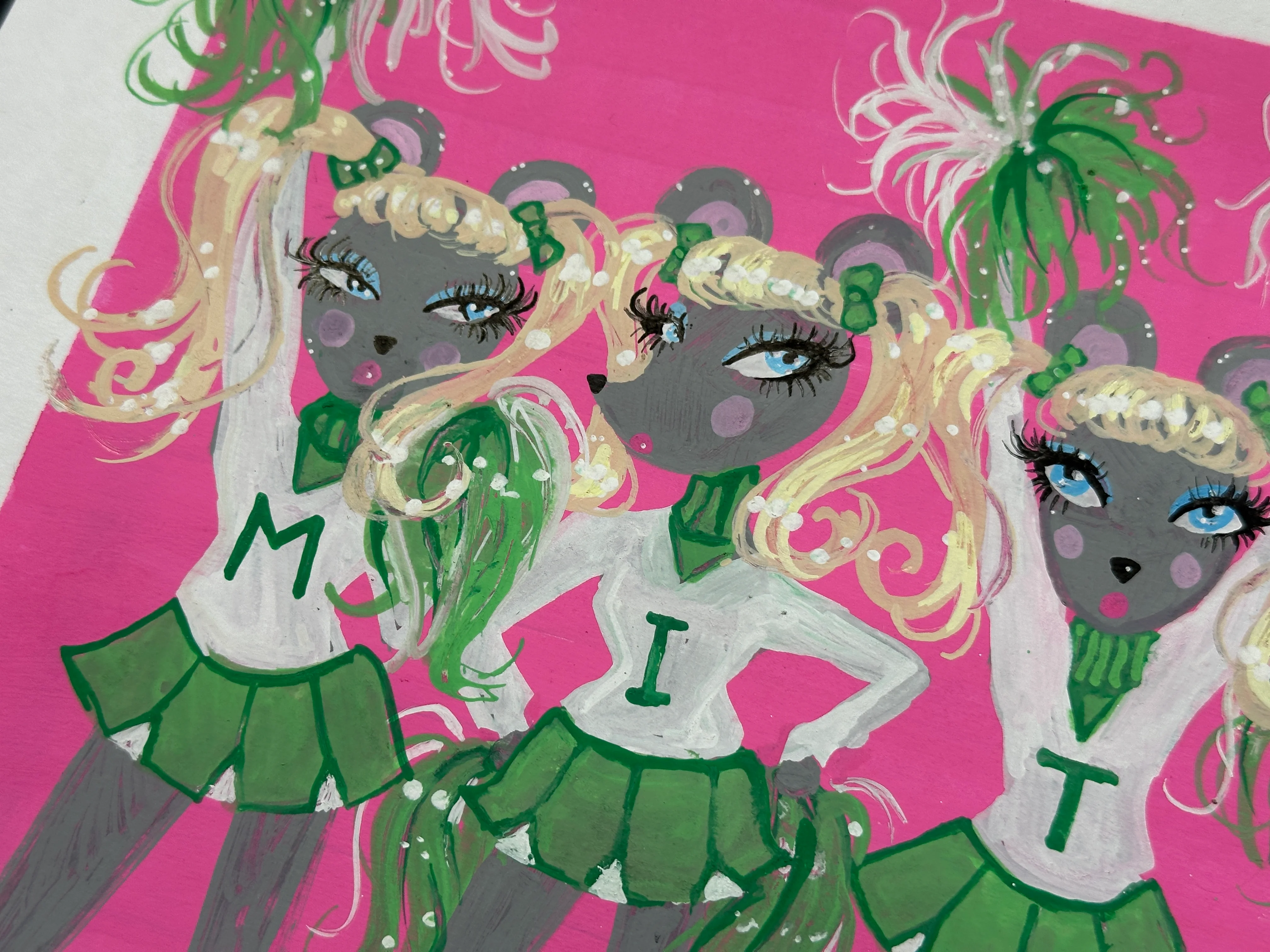 "Mitzi Mouse" Original Illustration - Image 2