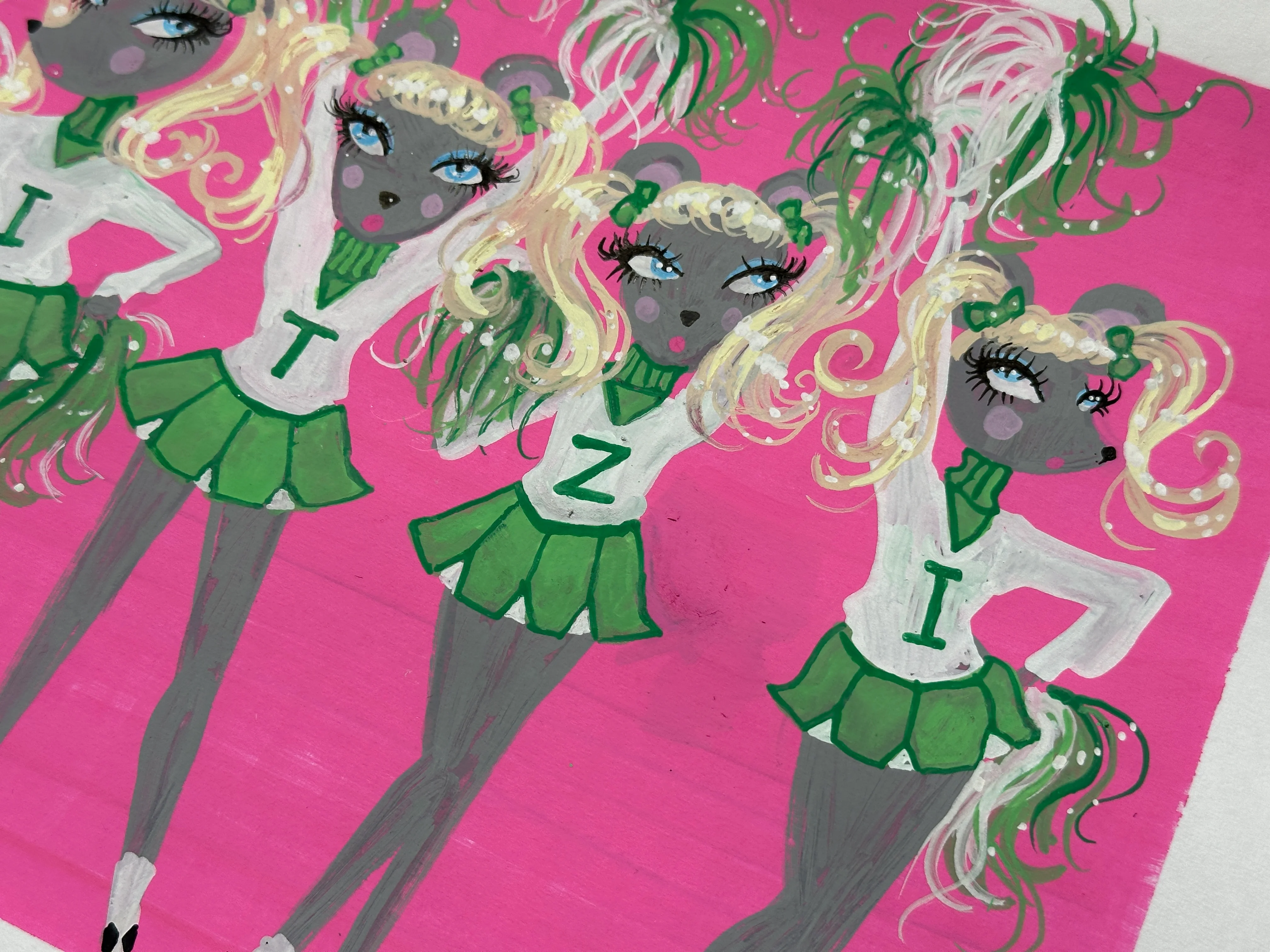"Mitzi Mouse" Original Illustration - Image 4