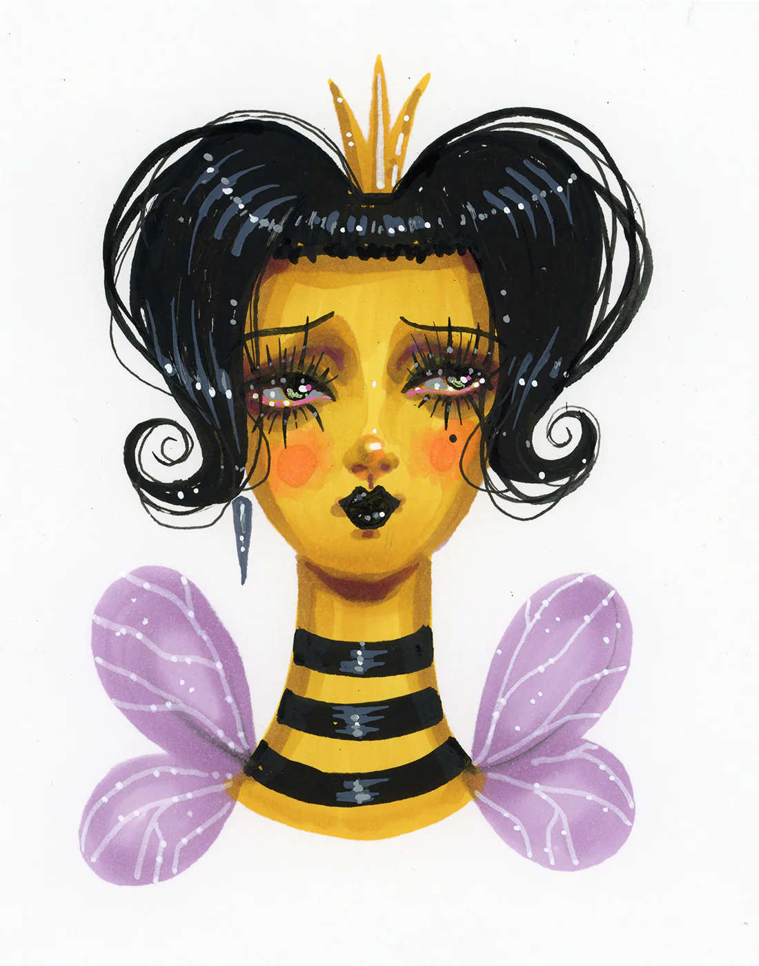 "Queen Bee" Original Illustration
