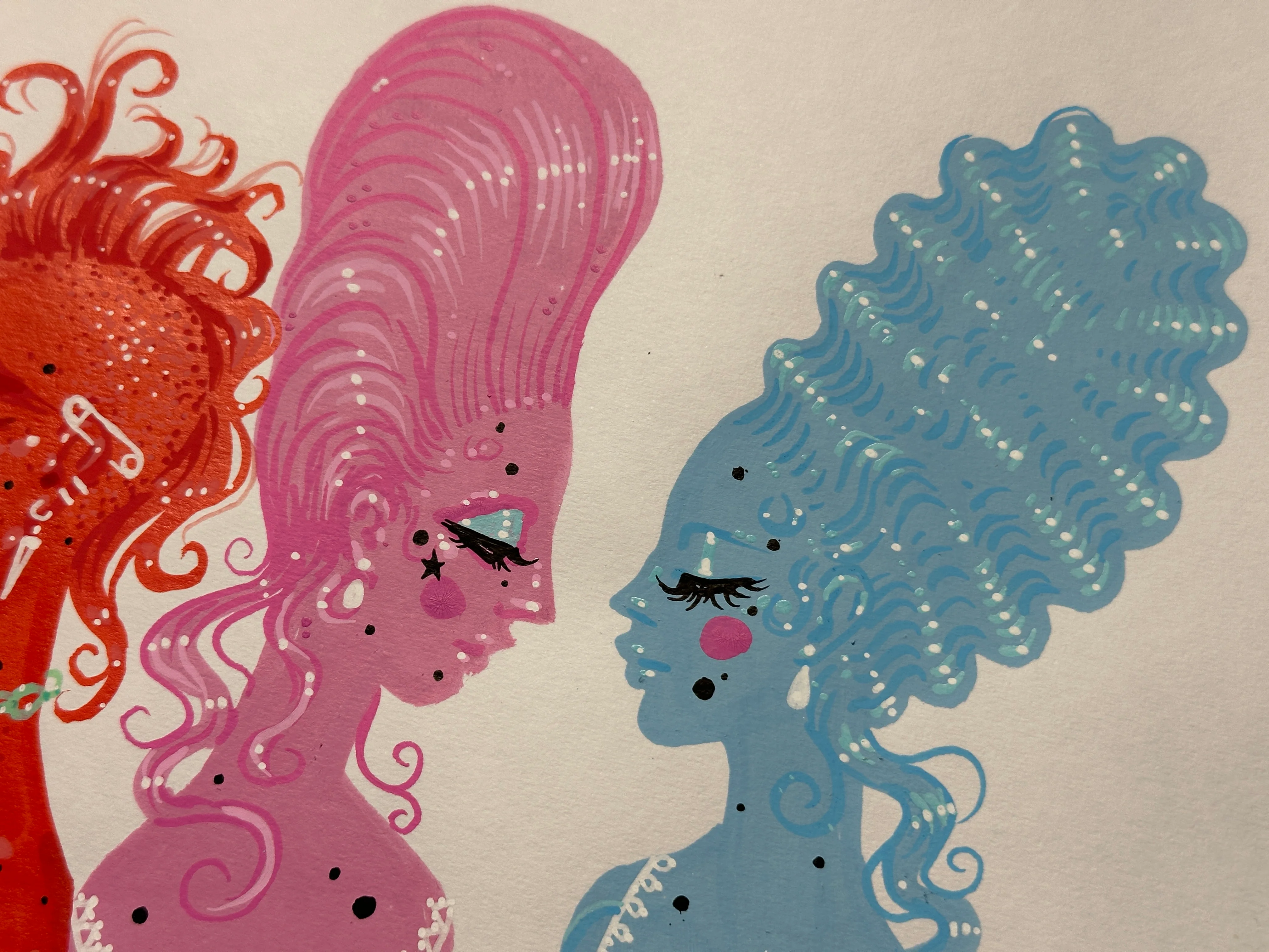 "Beauty Spots" Original Illustration - Image 5