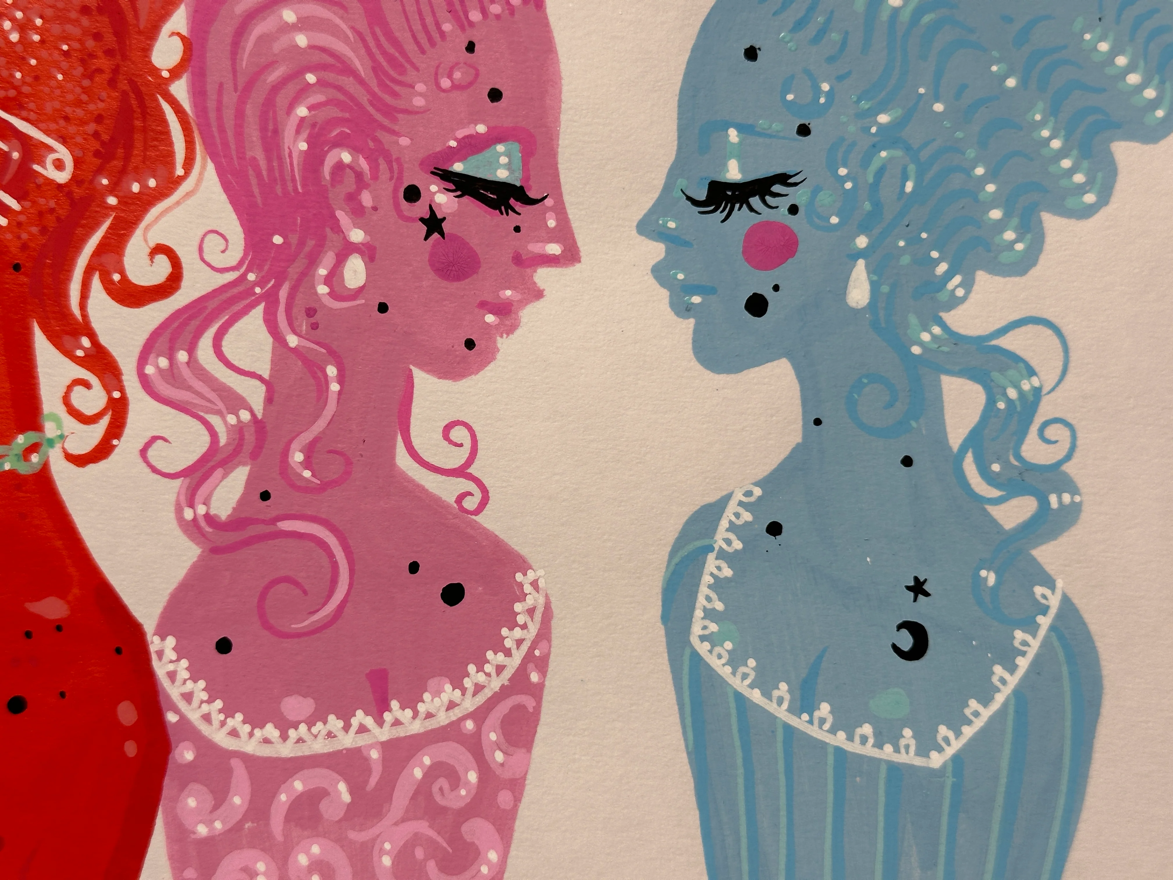 "Beauty Spots" Original Illustration - Image 6