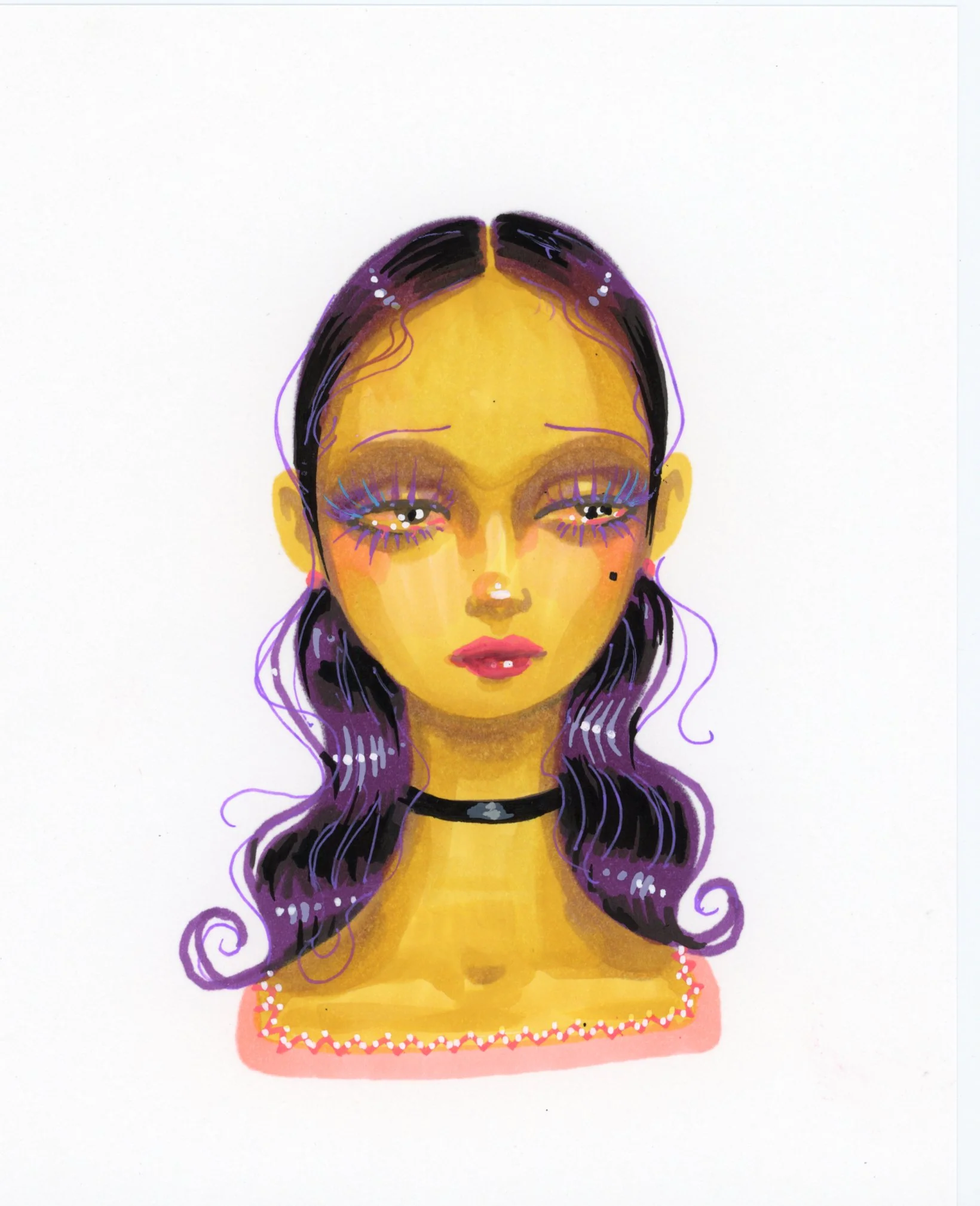 "Sophia" Original Illustration