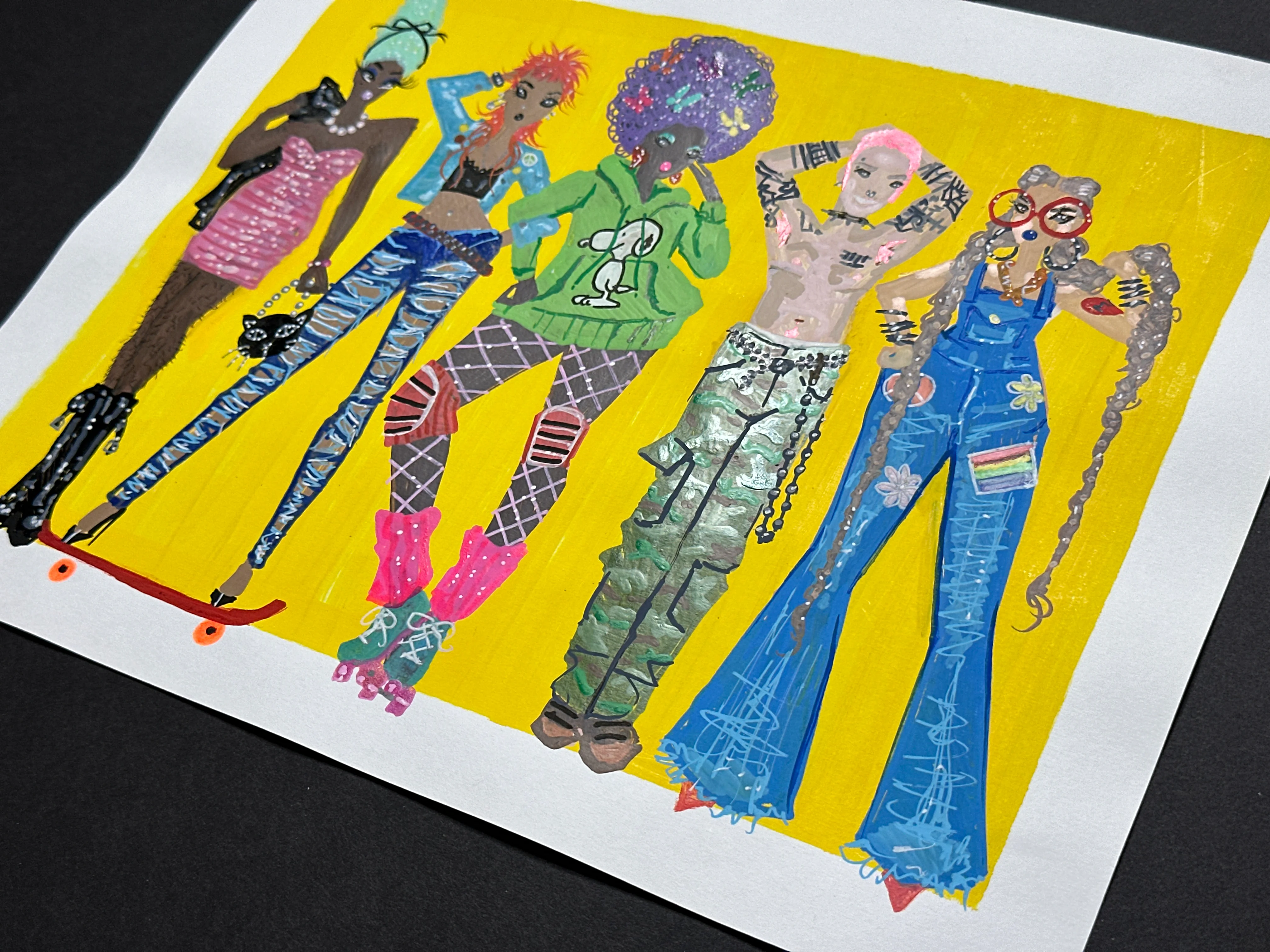 "Street Style" Original Illustration - Image 3