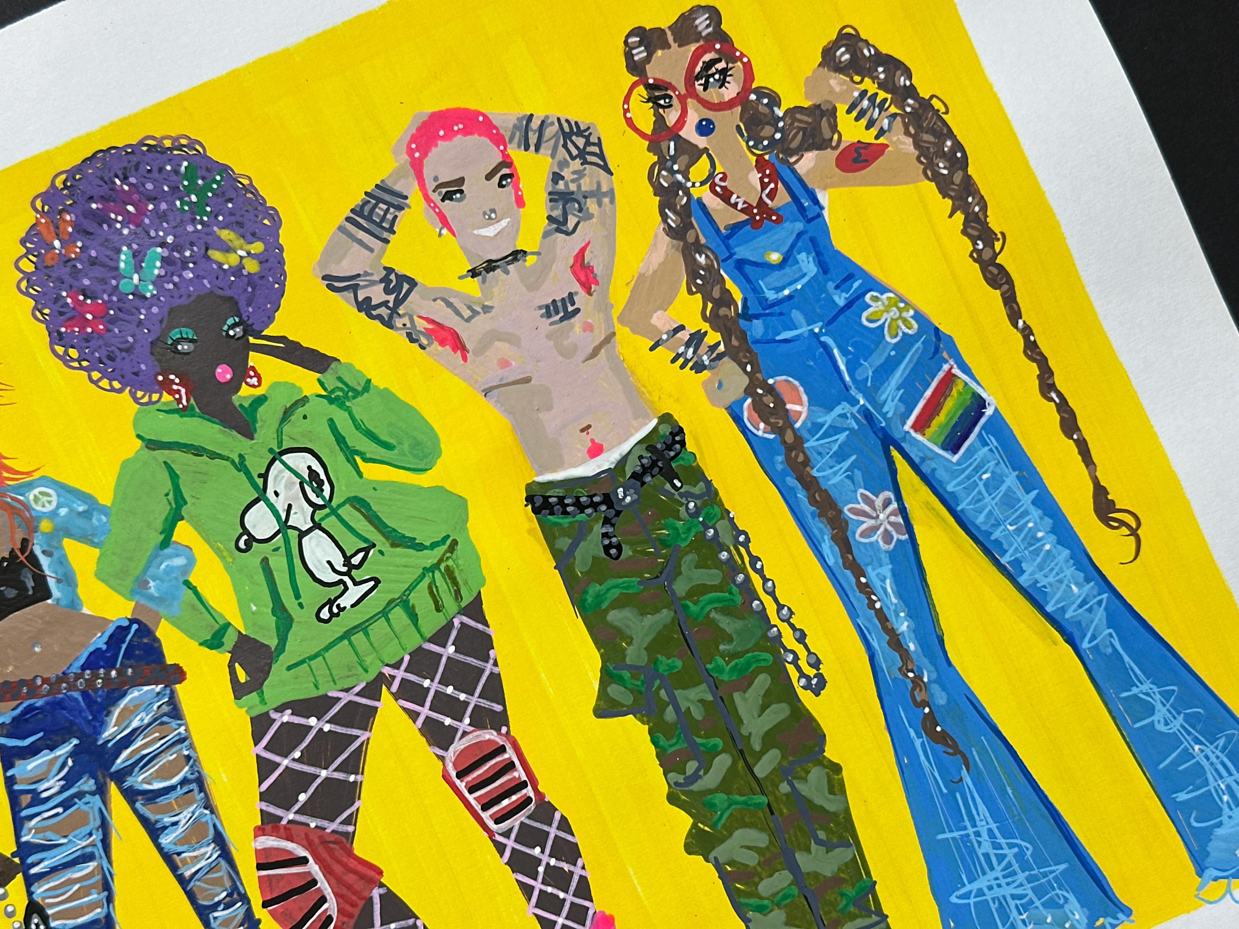"Street Style" Original Illustration - Image 5