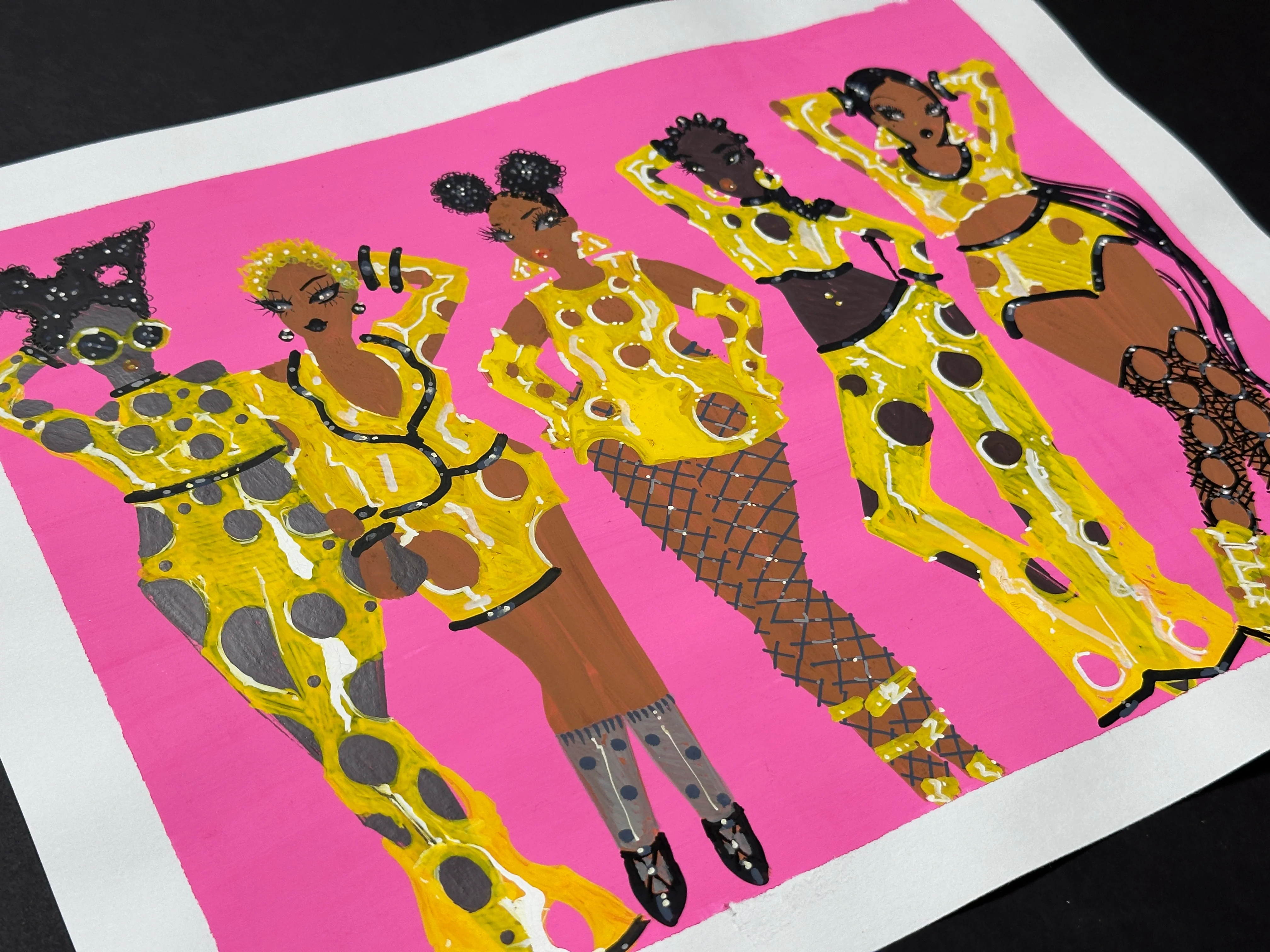 "Swiss Cheese" Original Illustration - Image 2