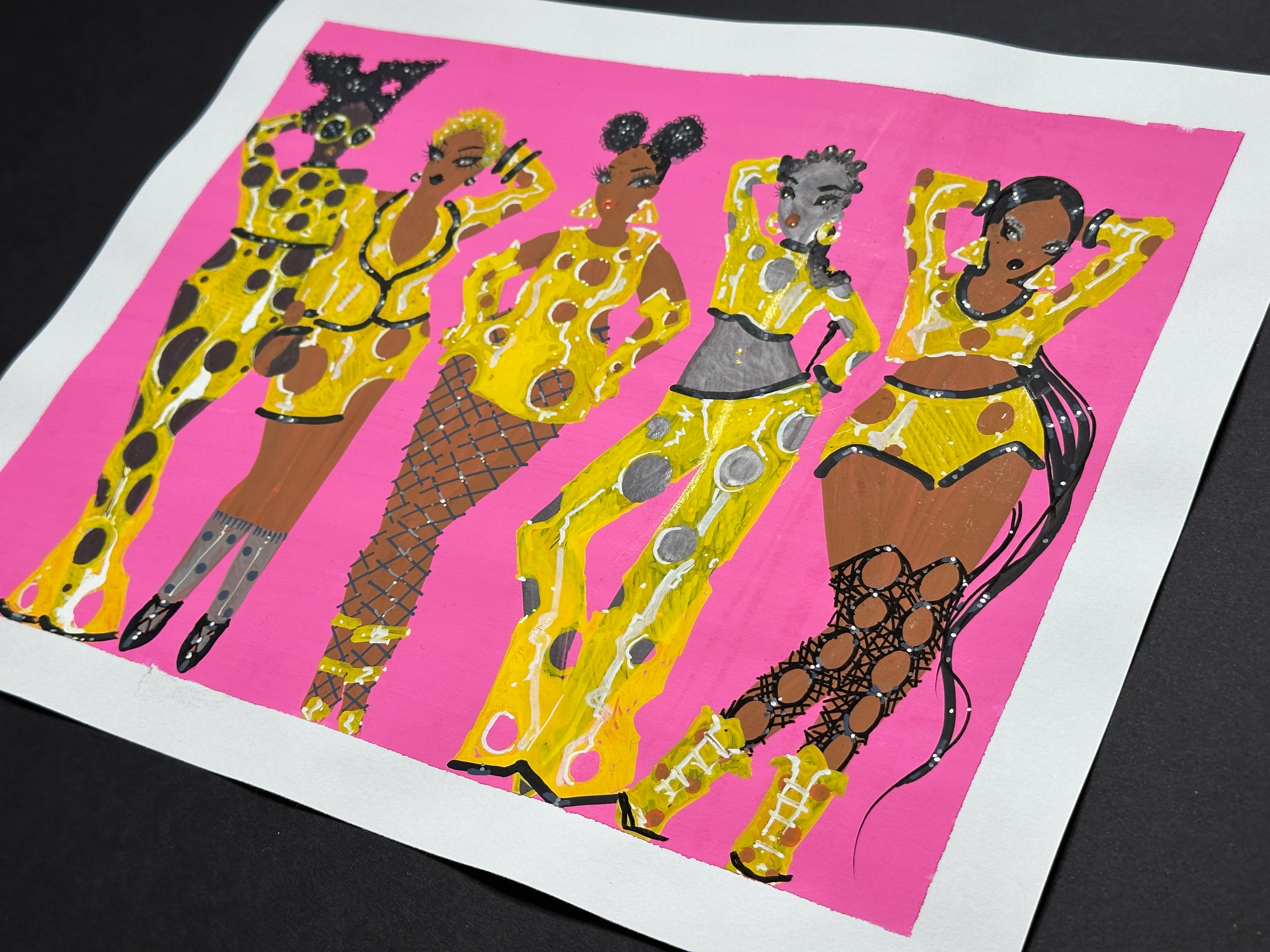 "Swiss Cheese" Original Illustration - Image 3