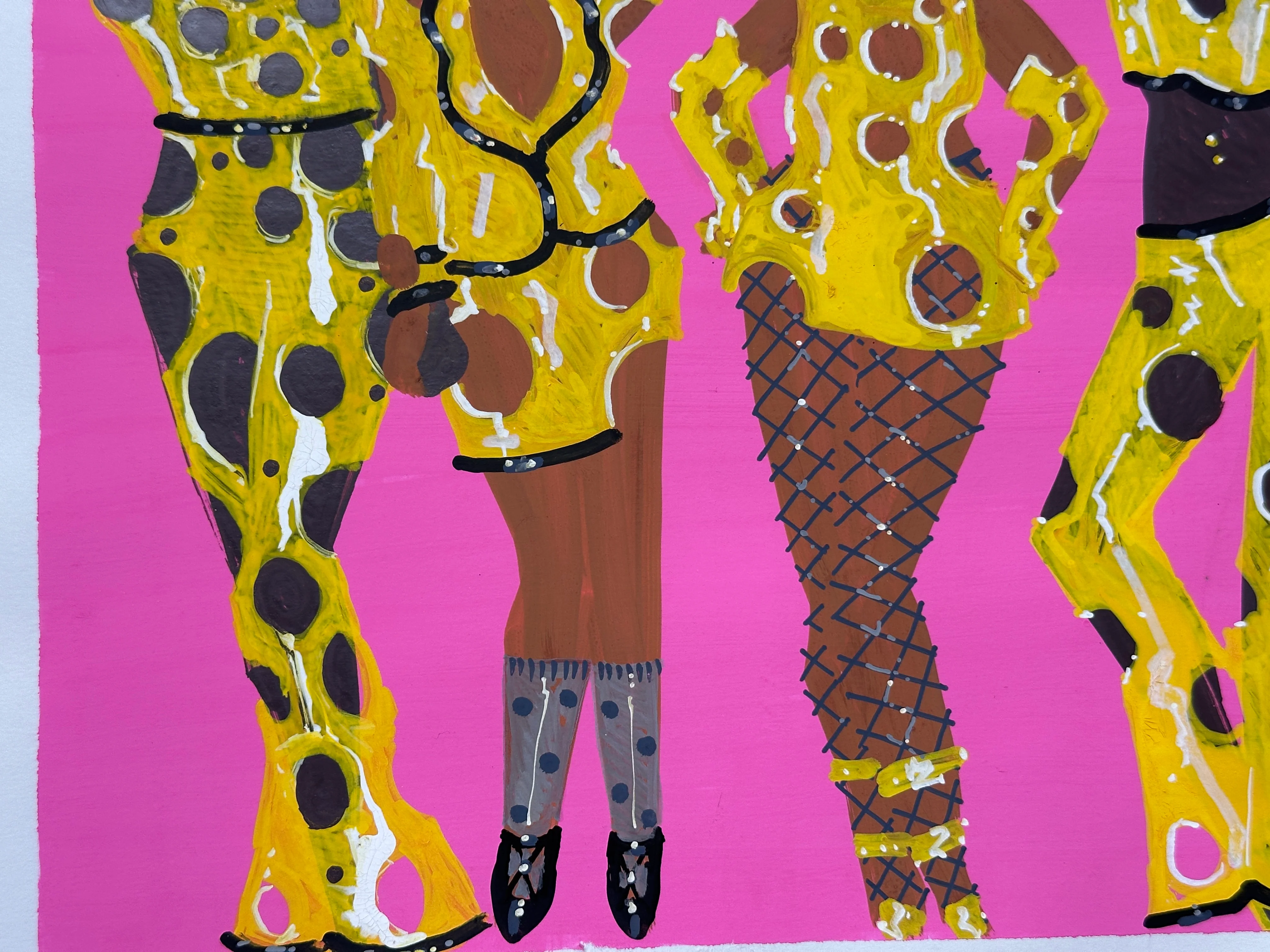 "Swiss Cheese" Original Illustration - Image 6