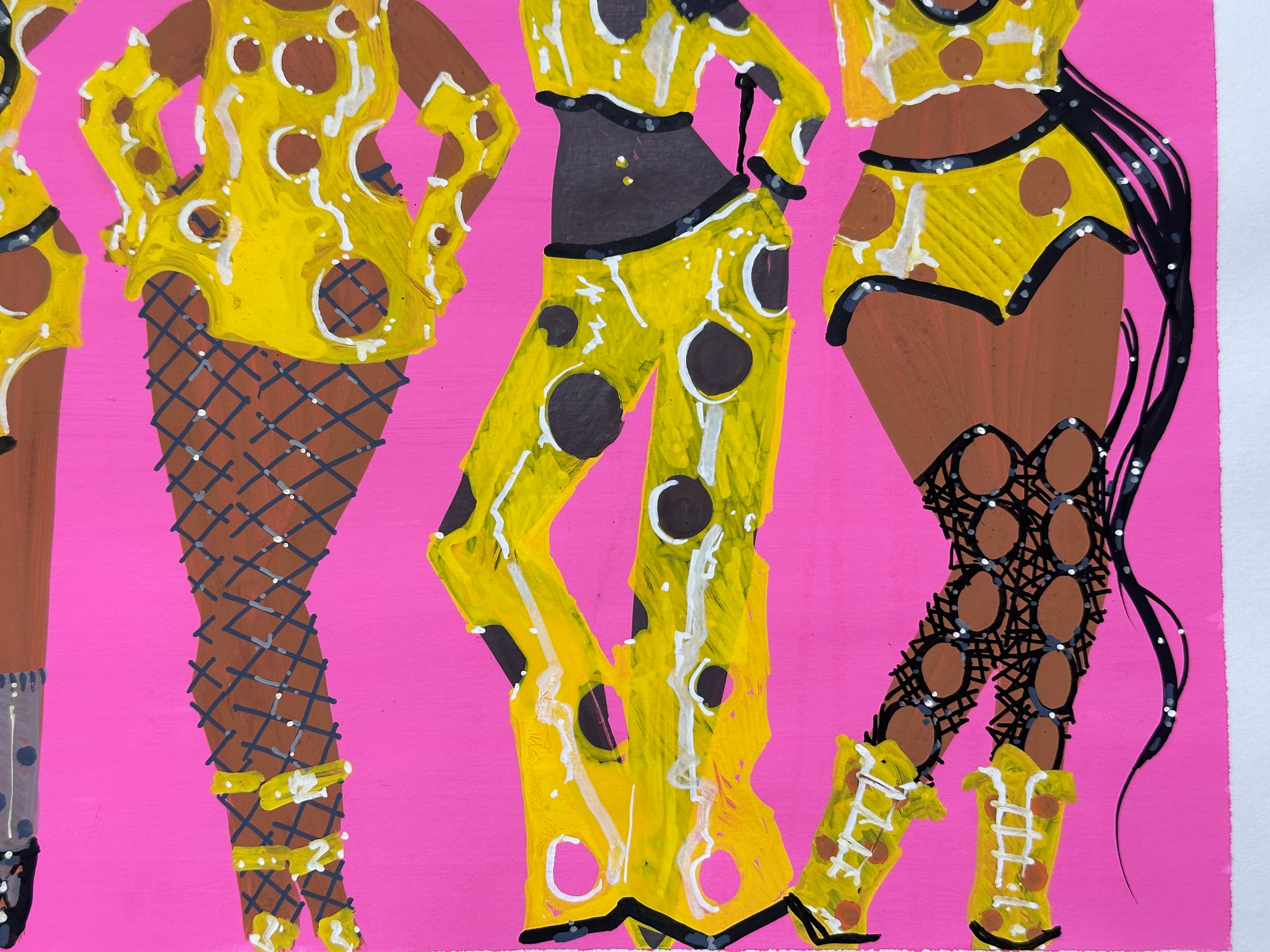 "Swiss Cheese" Original Illustration - Image 7