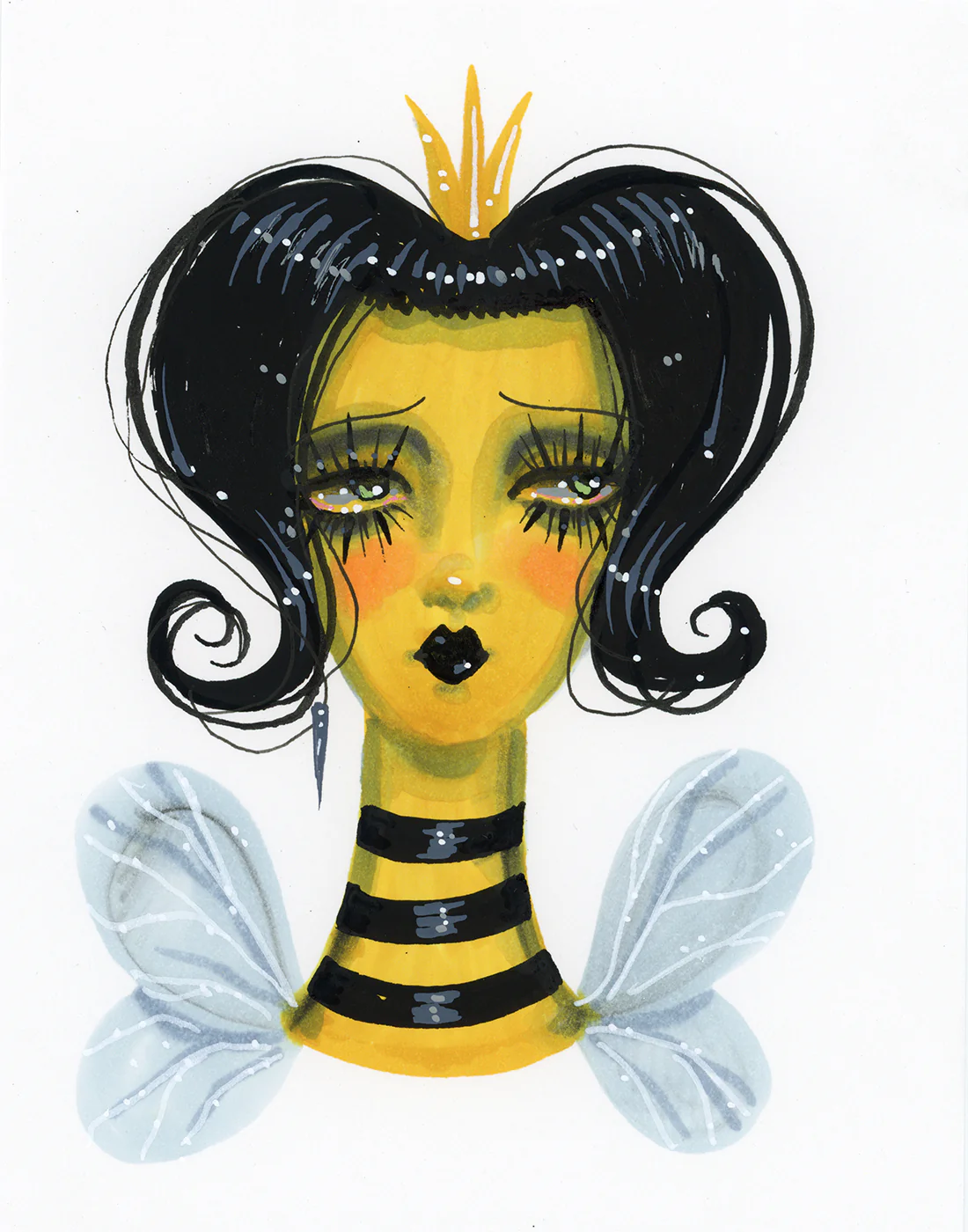 "Zom Bee" Original Illustration